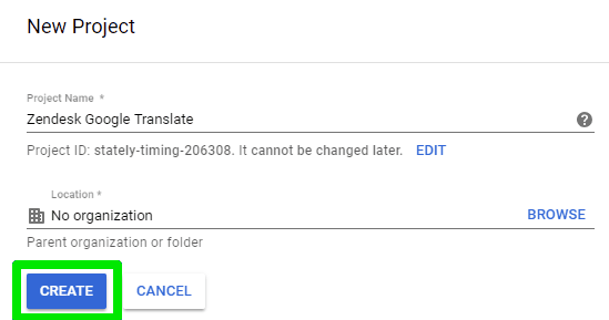 Google Translate API 2